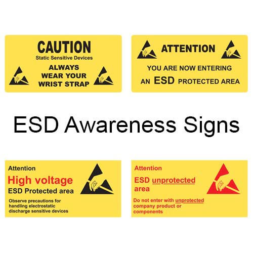 ESD Awareness Signs