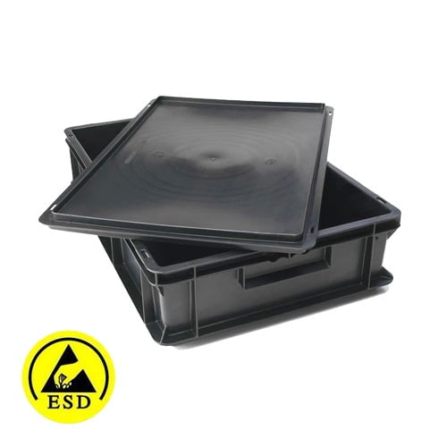 ESD Conductive Containers