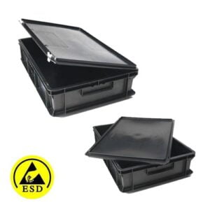 ESD Conductive Containers